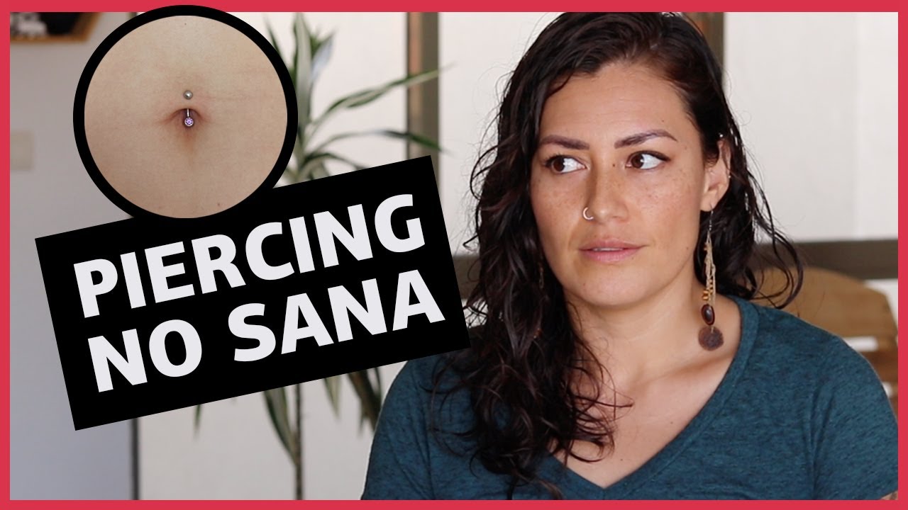 piercing ombligo infectado