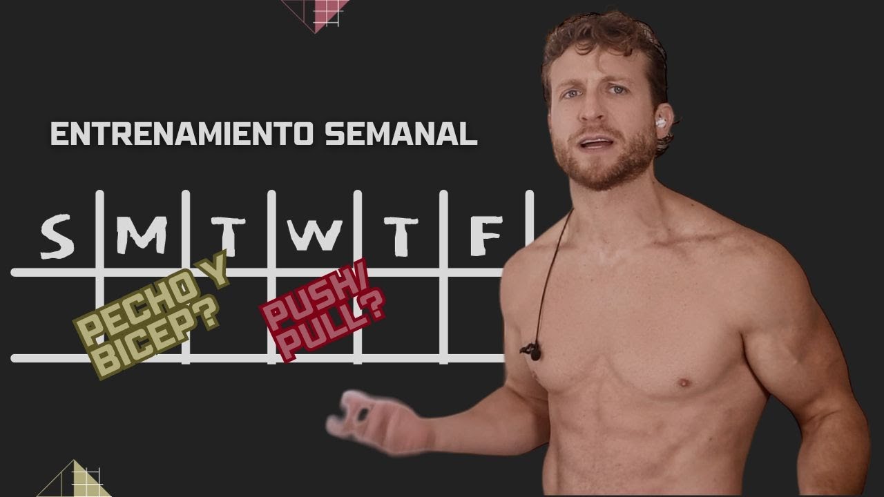 como dividir la rutina del gym