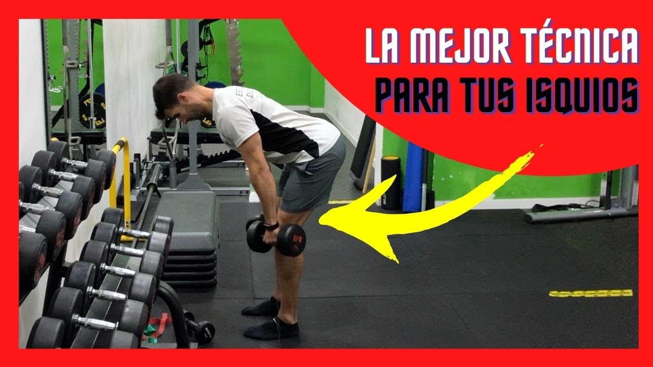 como hacer peso muerto con mancuernas