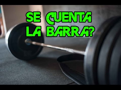 cuanto pesa una barra de powerlifting