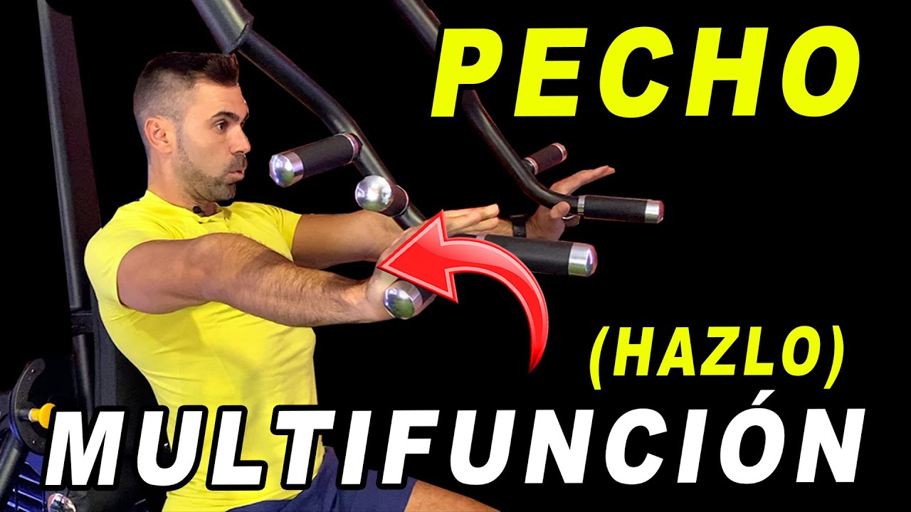 ejercicios de pecho con maquinas