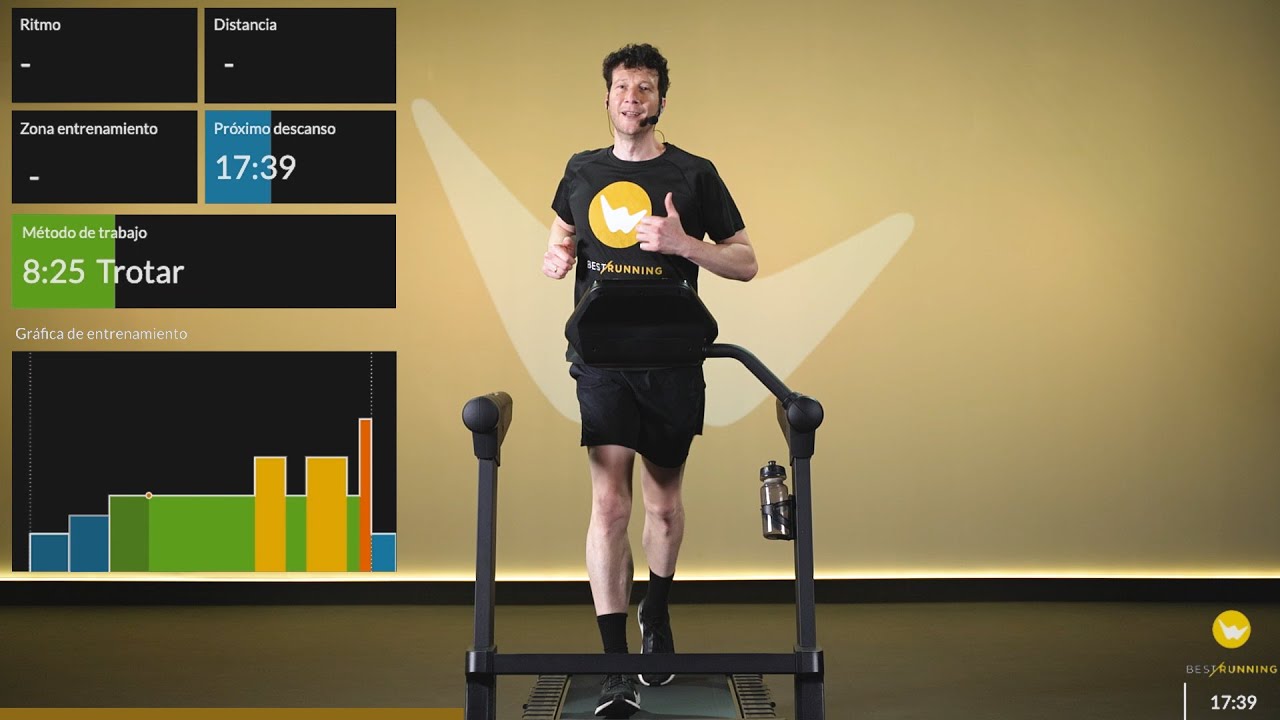 entrenamiento en cinta de correr