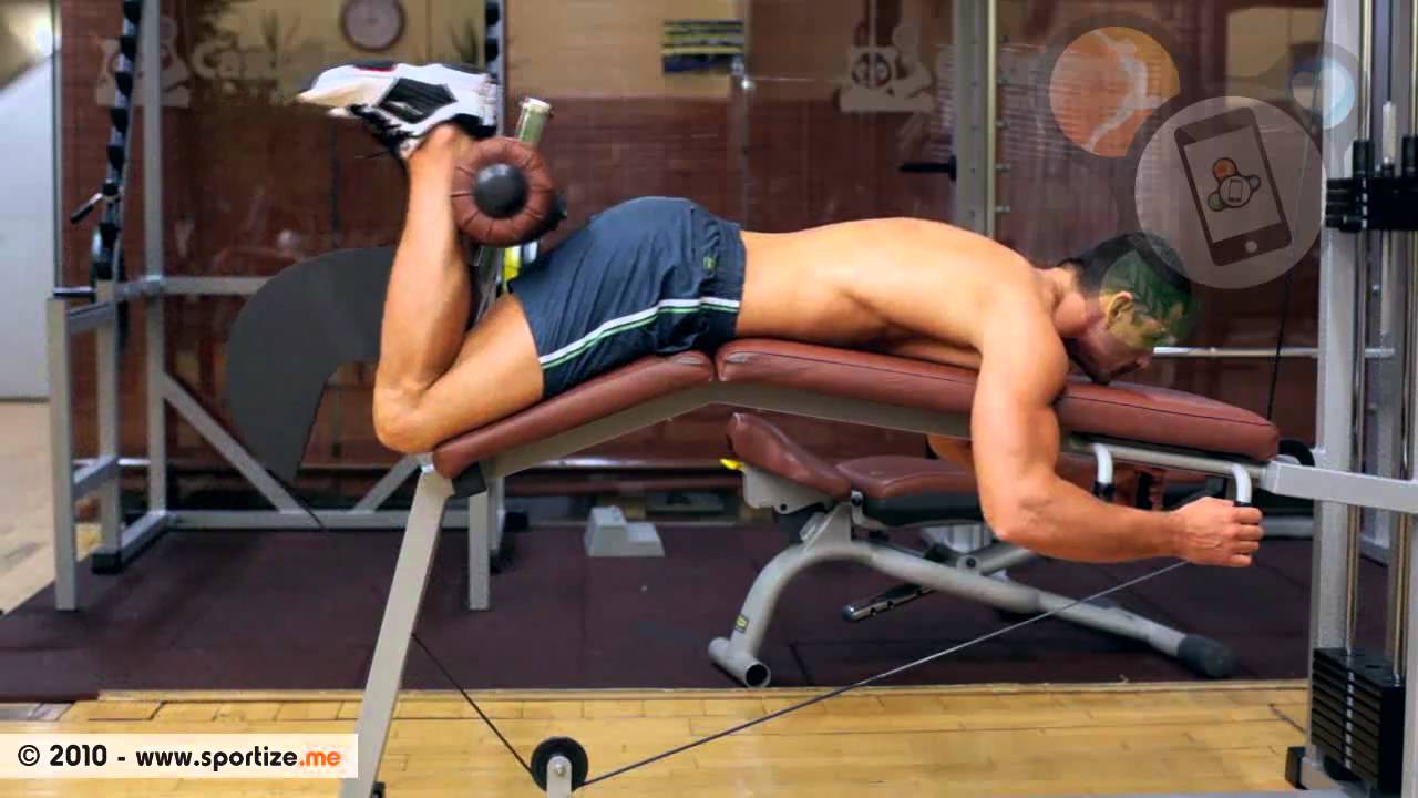 extensión de femoral en máquina