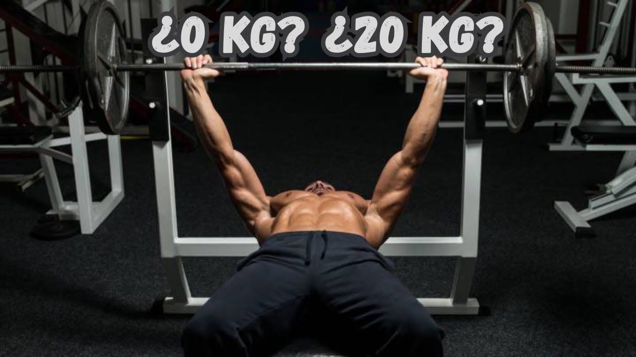 peso de las barras de gimnasio