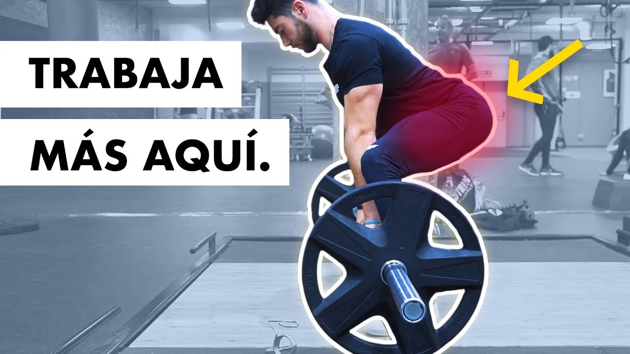 peso muerto sumo con barra