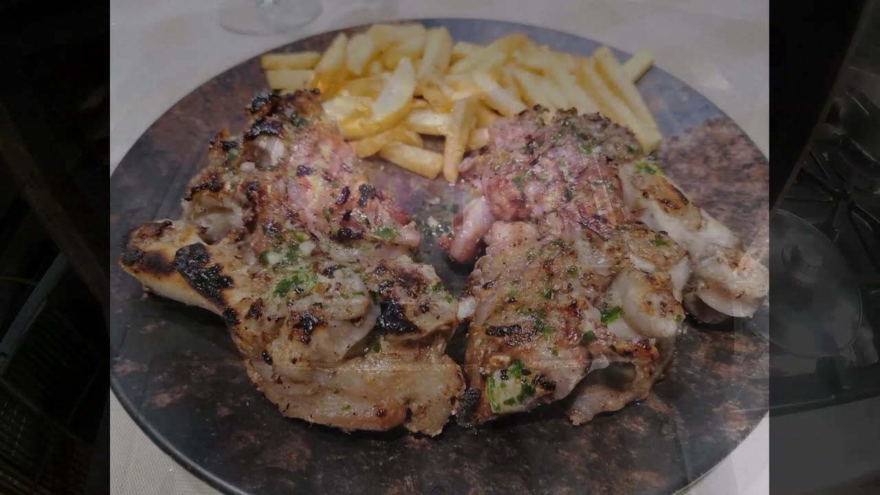 pies de cerdo a la brasa