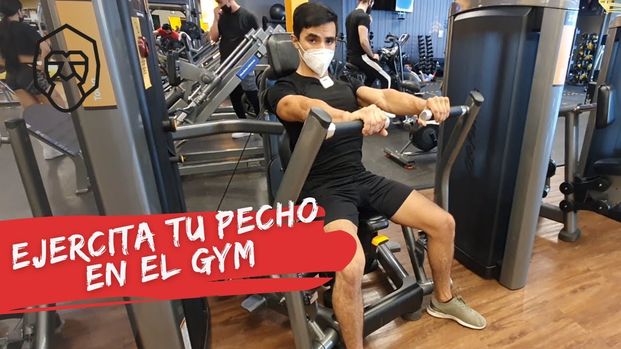 press pectoral en maquina una mano