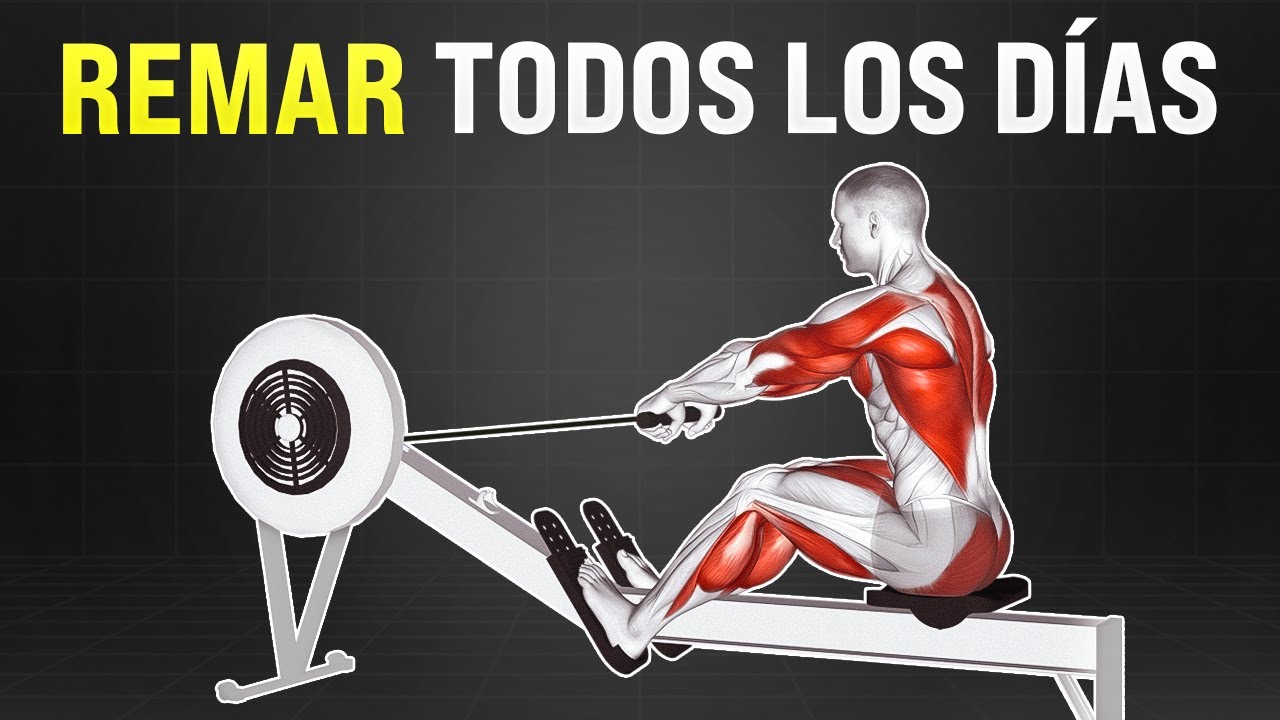 que musculos se trabajan con el remo