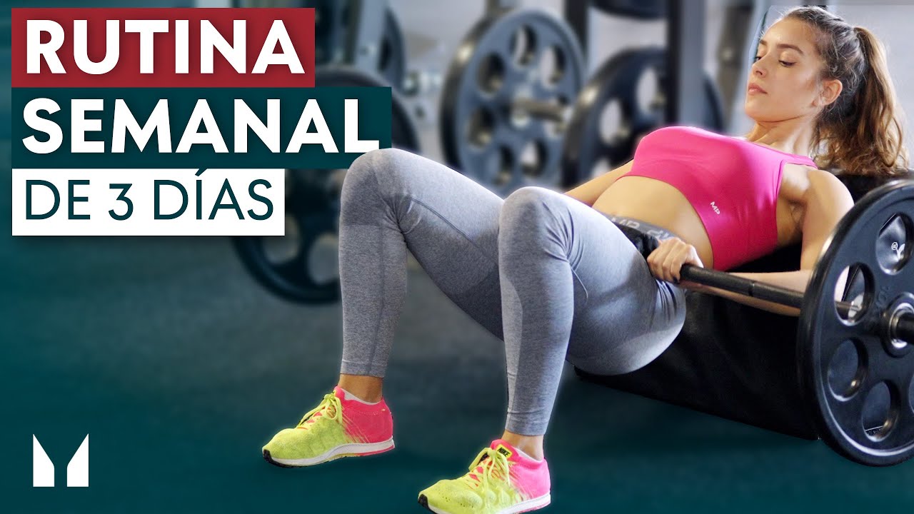 rutina gimnasio 3 días tonificar