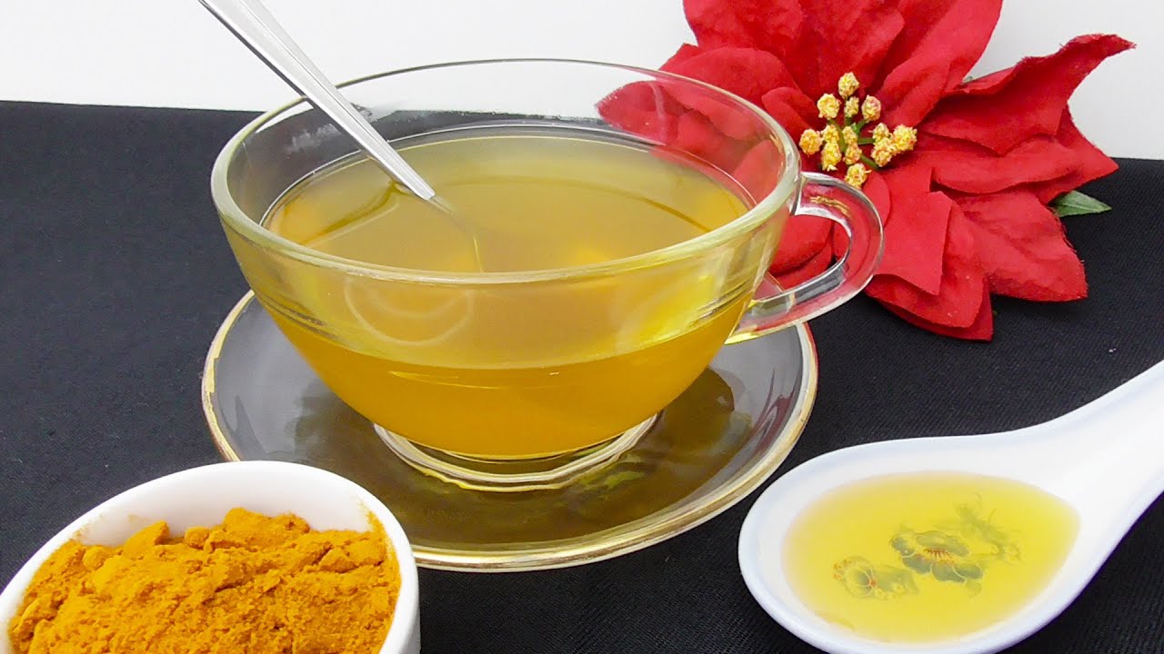 té de cúrcuma en la noche para adelgazar