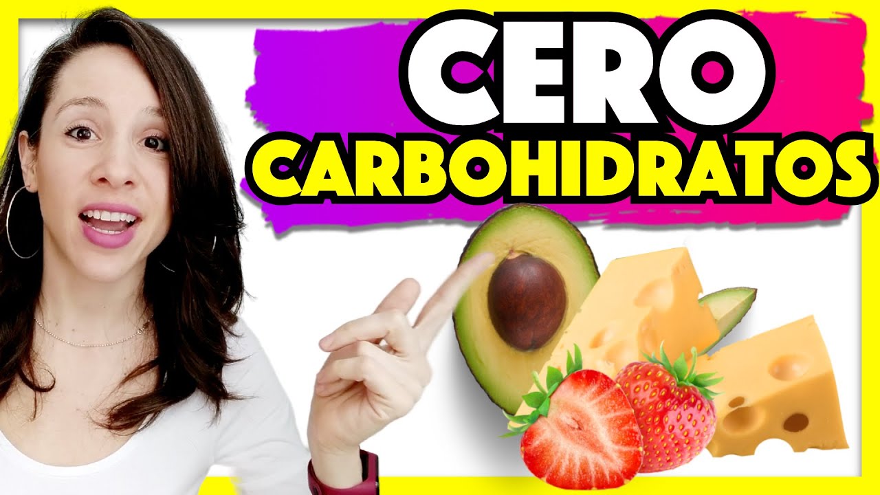 alimentos sin carbohidratos y sin grasas
