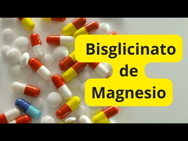 bisglicinato de magnesio para que sirve