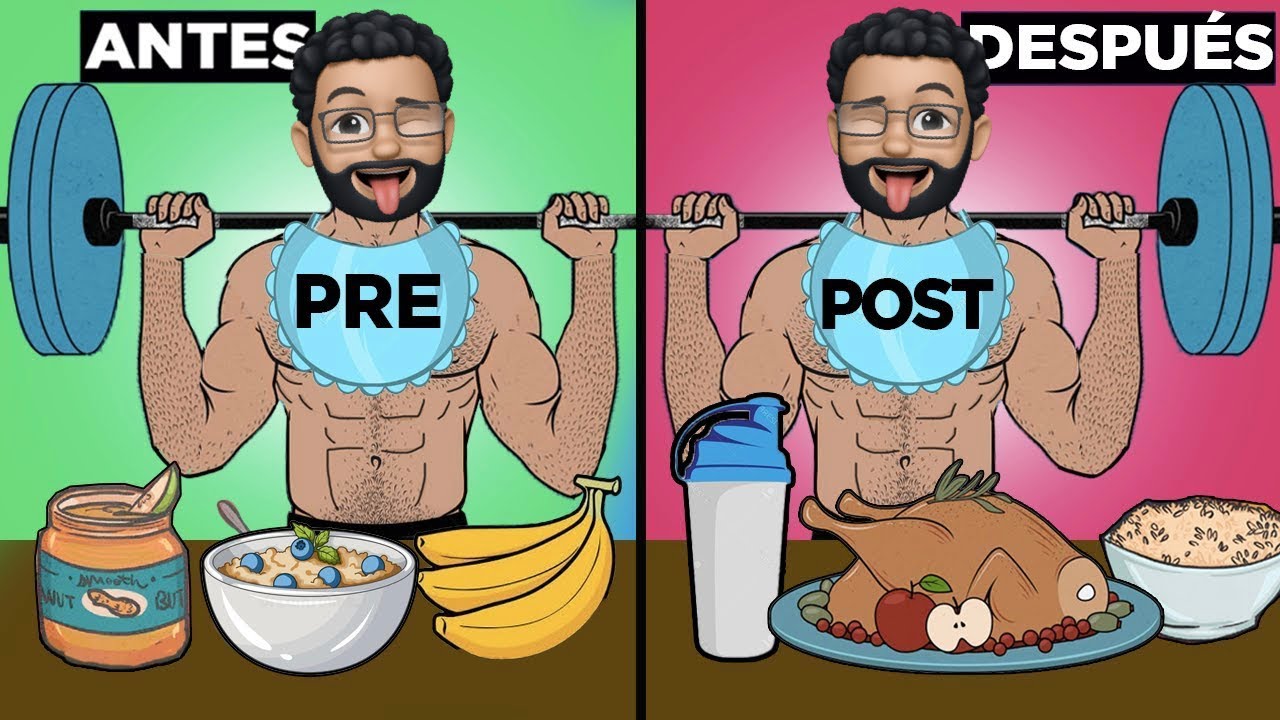 comida post entreno para ganar masa muscular