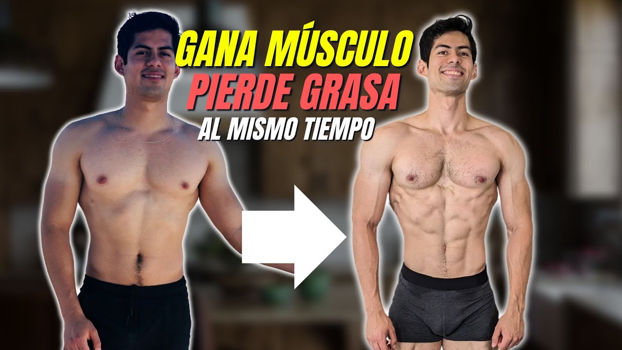 como aumentar masa muscular y definir al mismo tiempo