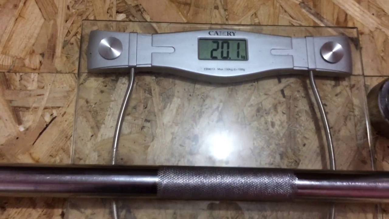 cuanto pesa una barra de press