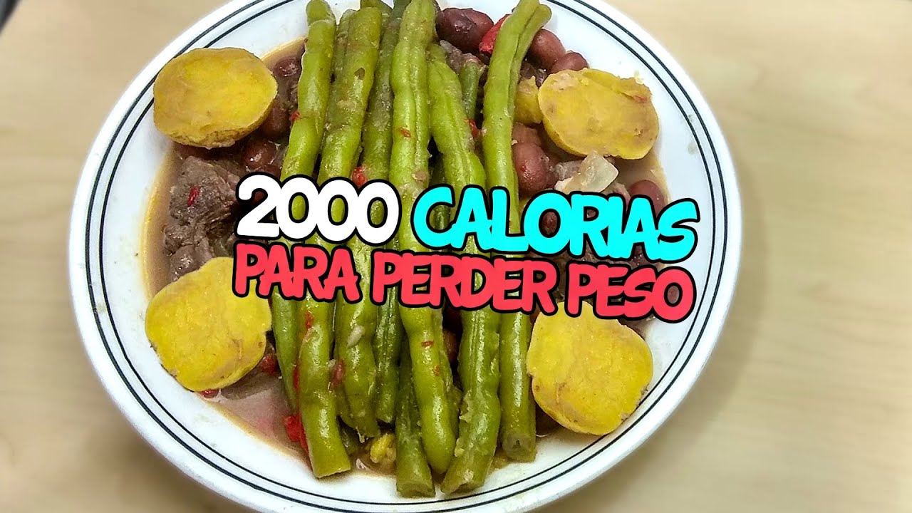 dieta 2000 calorias alta en proteinas