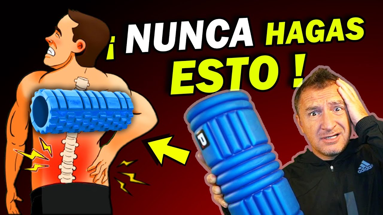 ejercicios con el rodillo de espuma