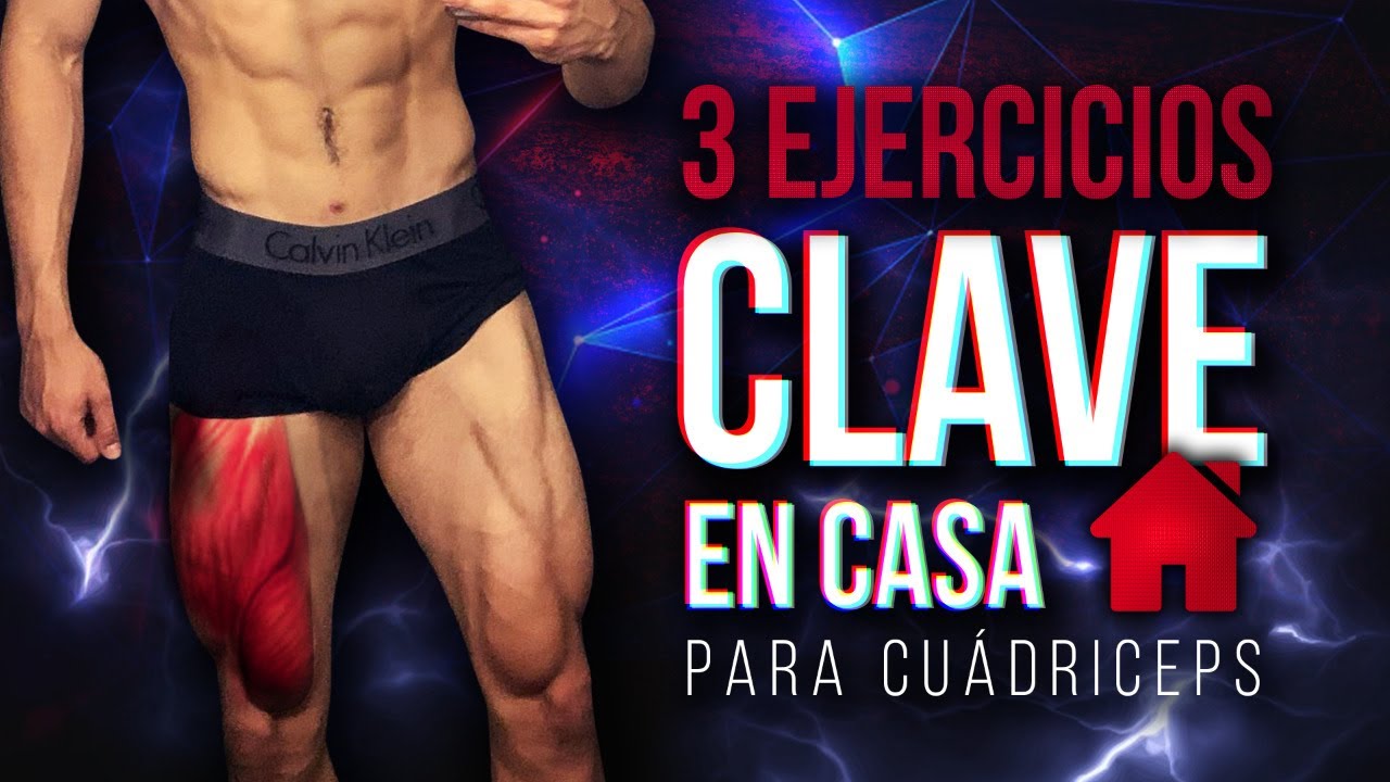 ejercicios para el cuadriceps en casa