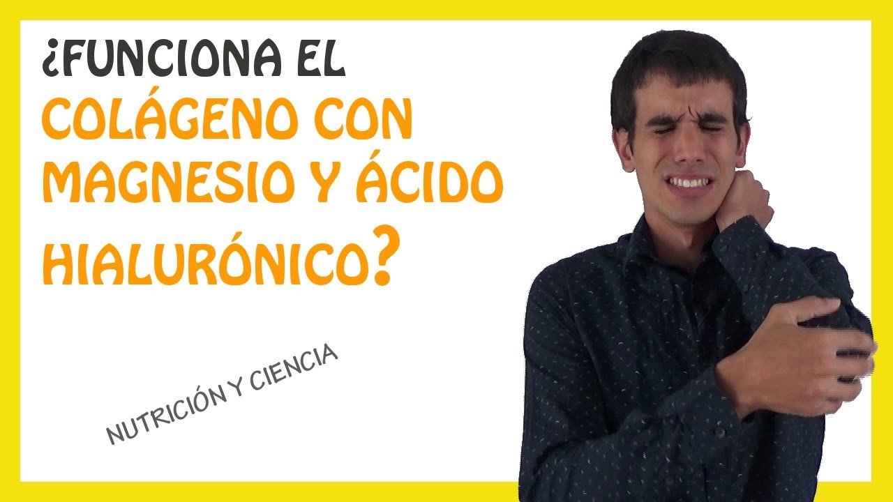 es bueno tomar colágeno magnesio y ácido hialurónico