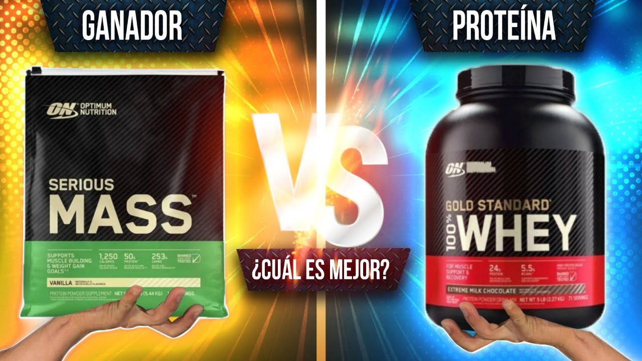 ganadores de peso y masa muscular