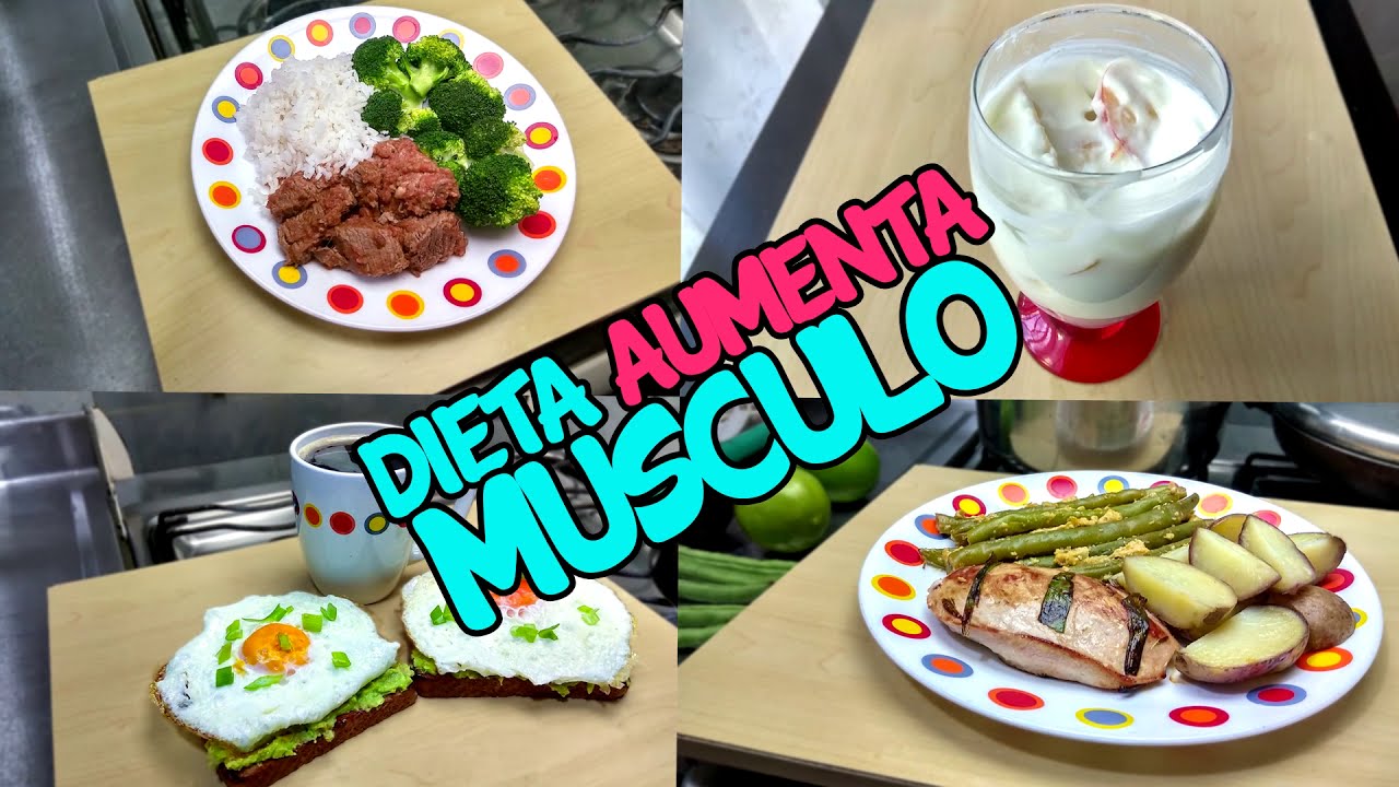 recetas para aumentar masa muscular en mujeres