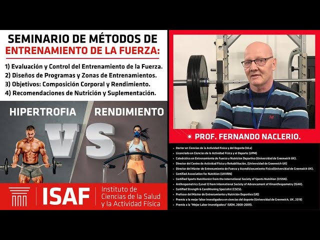 sistemas de entrenamiento de la fuerza