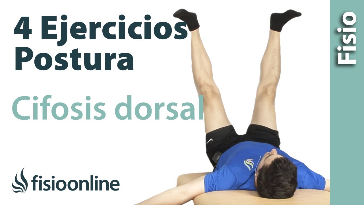tabla de ejercicios para corregir cifosis