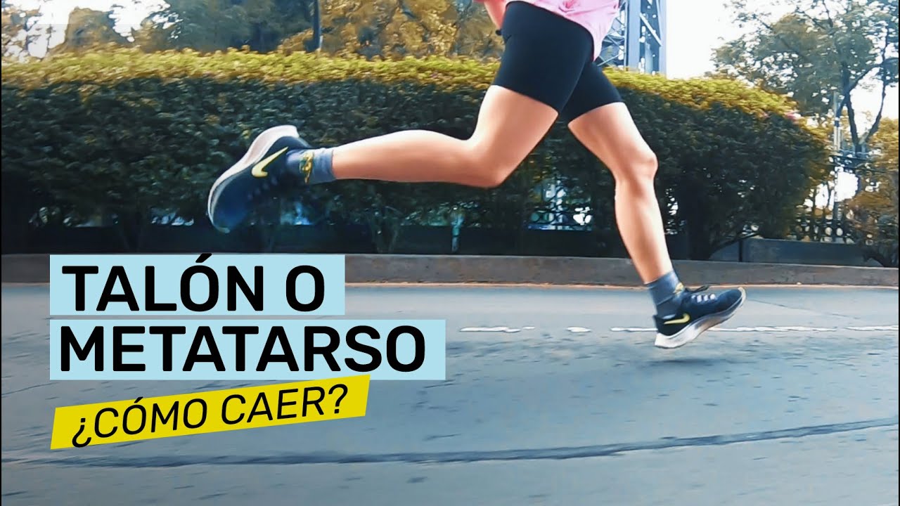 apoyo del pie en la carrera