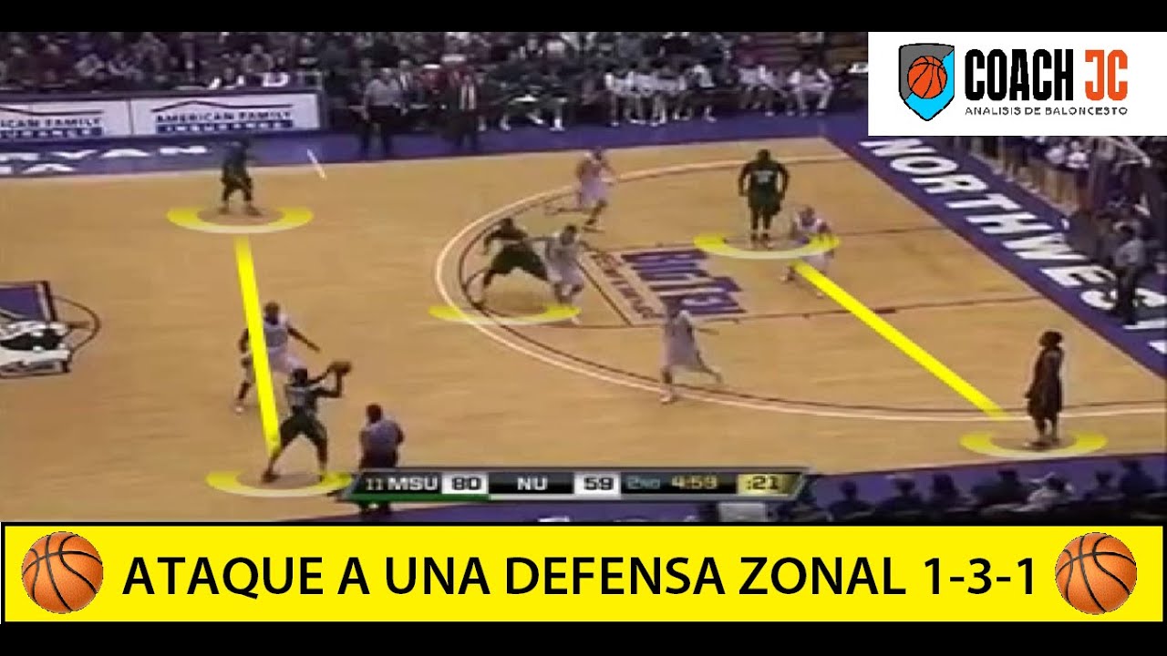 ataque contra zona 1 3 1