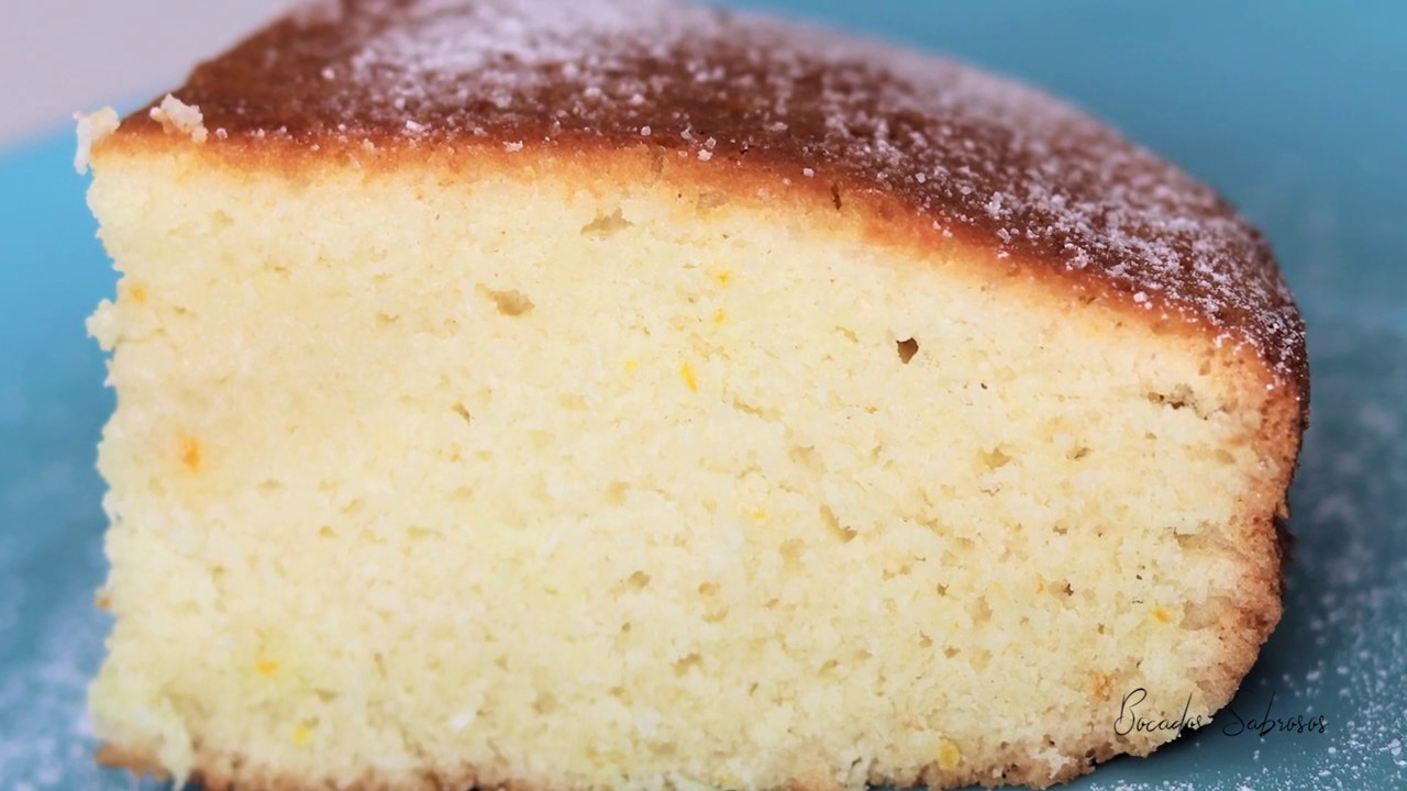 bizcocho de claras de huevo y leche