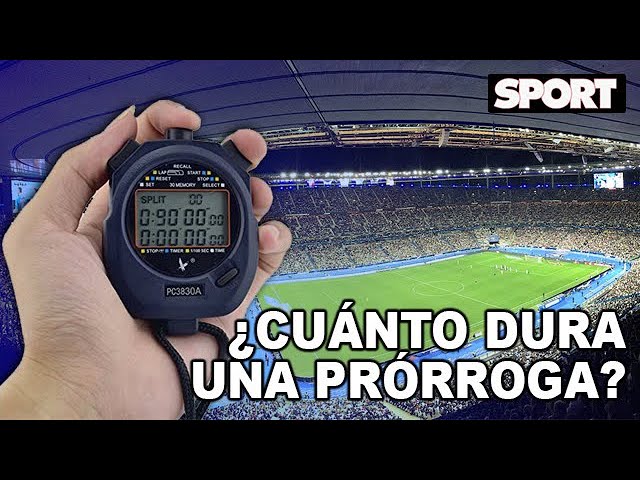 cuanto dura la prorroga en futbol