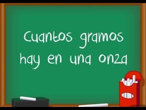 cuantos gramos tiene una onza de chocolate