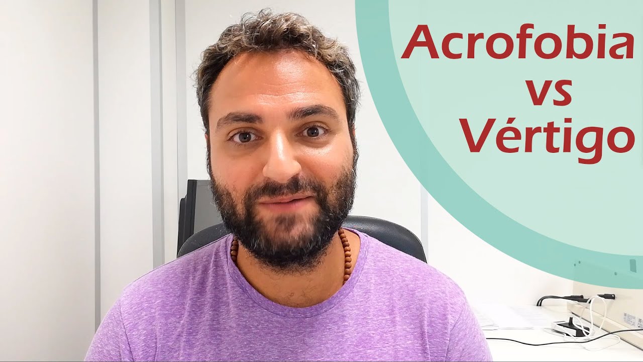 diferencia entre vértigo y miedo a las alturas
