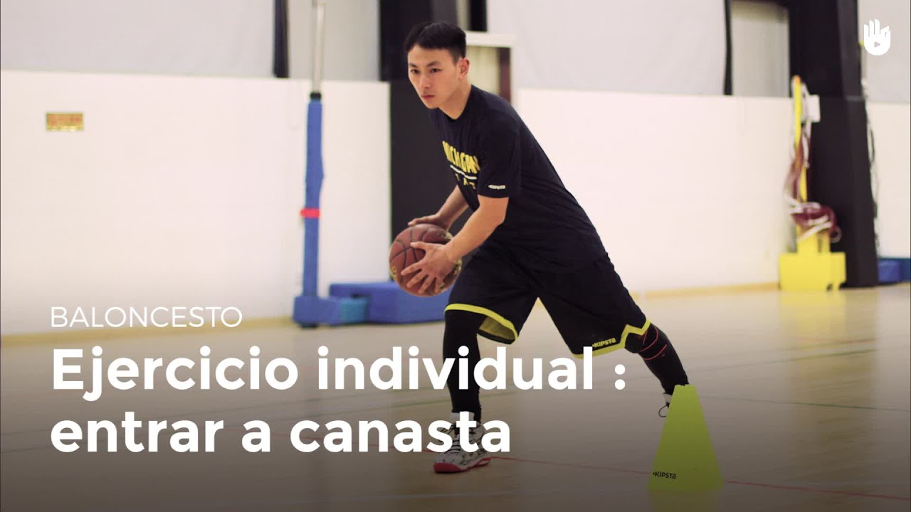 ejercicios de entrada a canasta en baloncesto