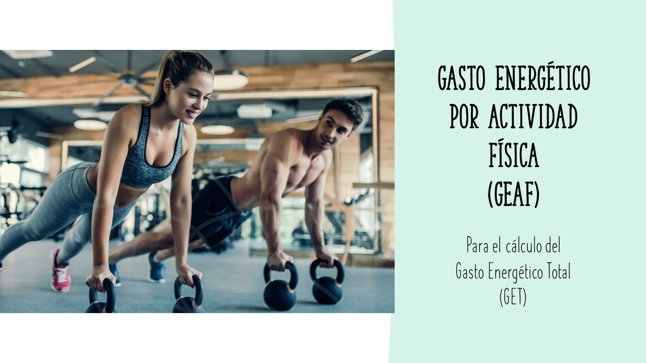 gasto energetico por actividad fisica tabla