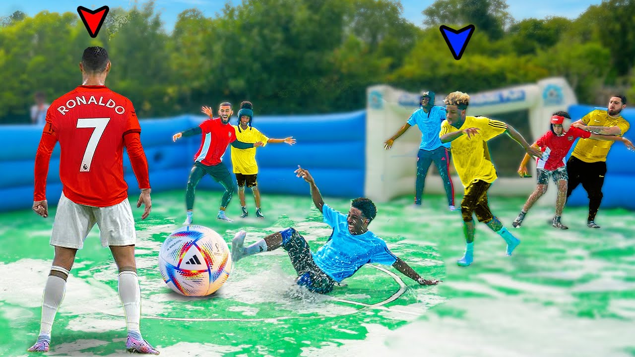 juegos de futbol en el agua
