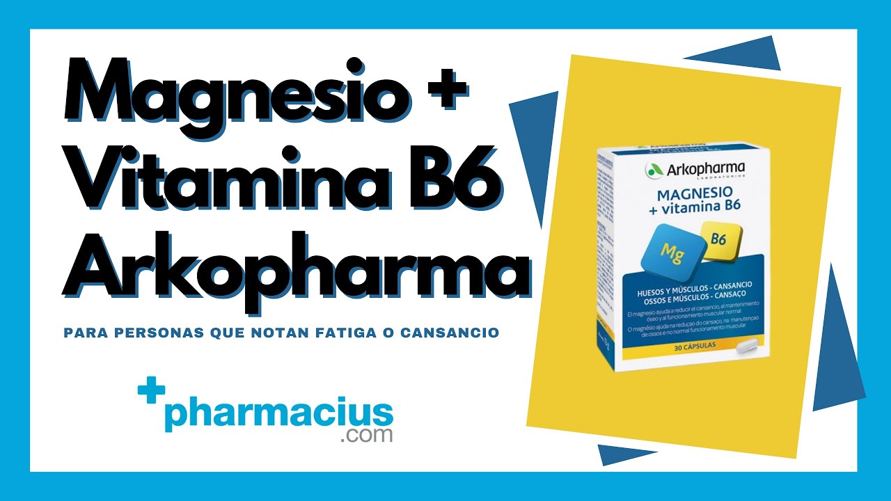 magnesio con potasio y vitamina b6 contraindicaciones