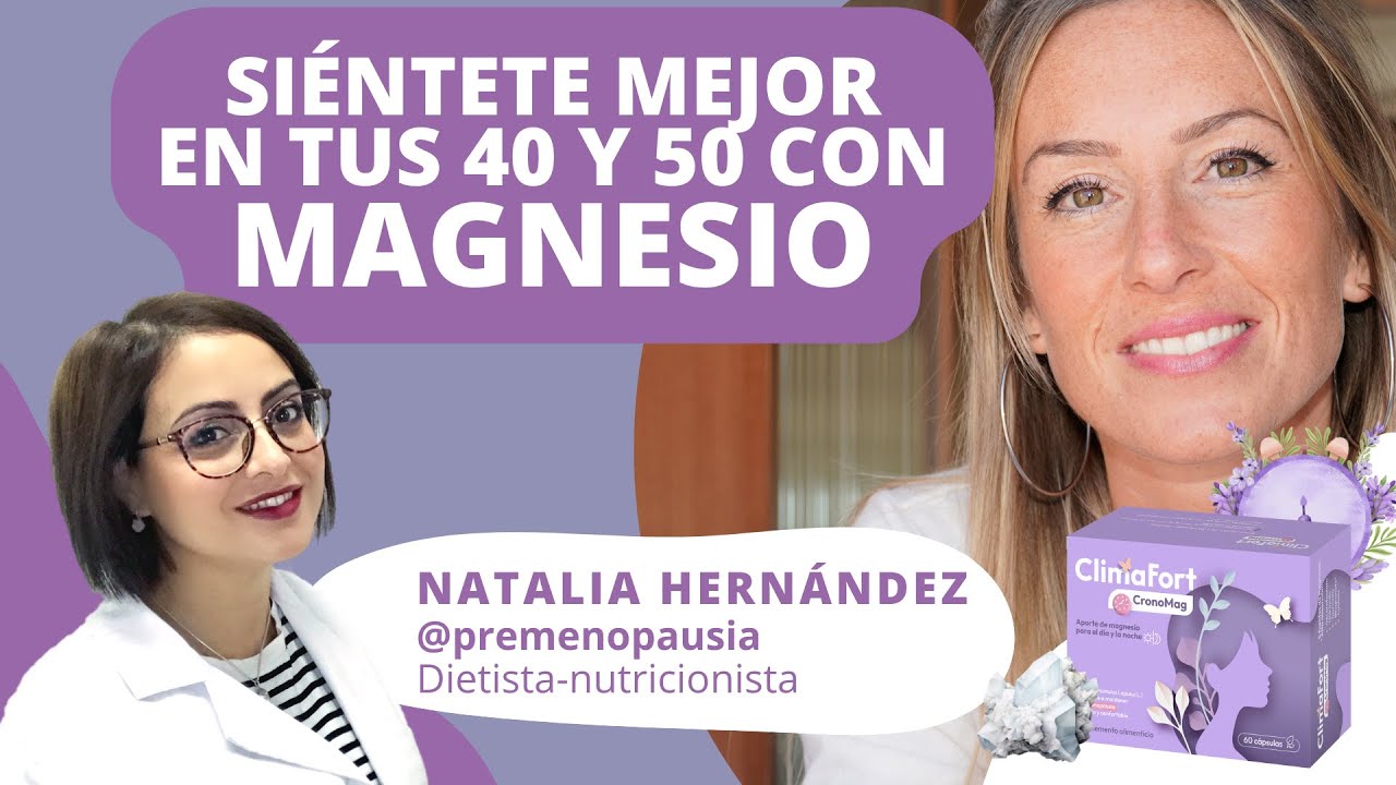 magnesio para que sirve en la mujer de 50 años