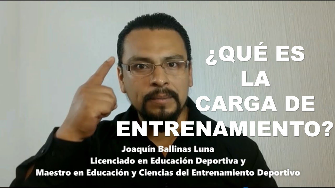 orientacion de la carga de entrenamiento