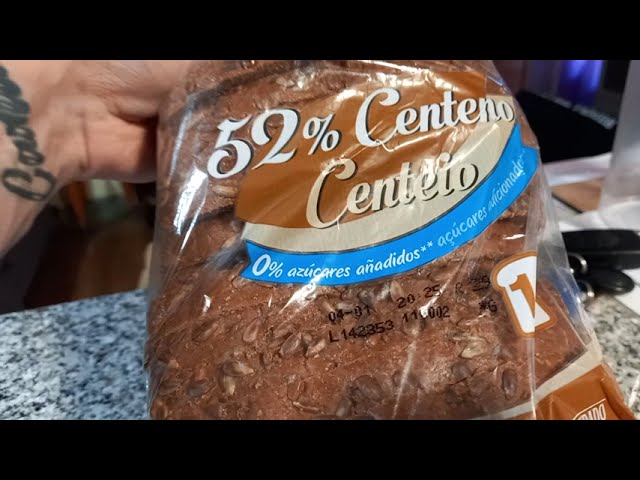 pan integral 0 azucares añadidos hacendado