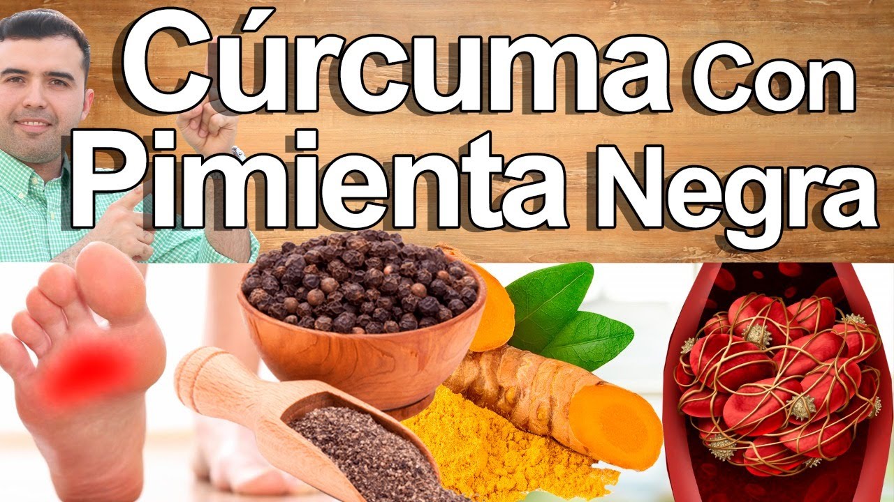 para que sirve la curcuma con pimienta negra
