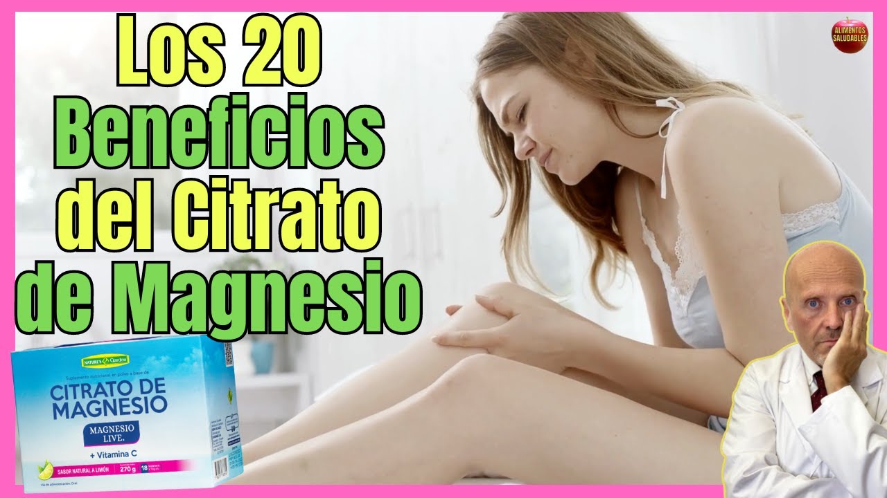 que es citrato de magnesio beneficios