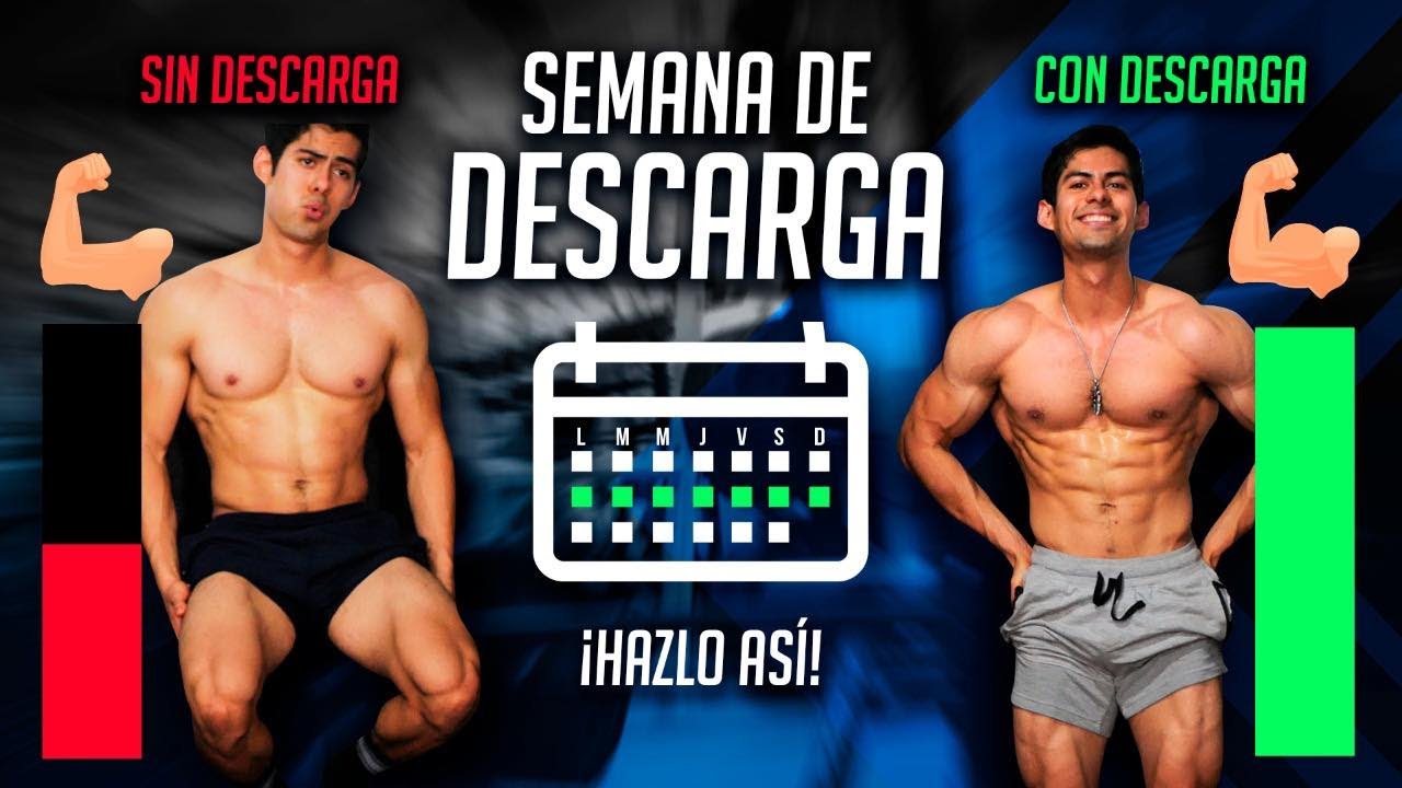 que es una semana de descarga en el gym