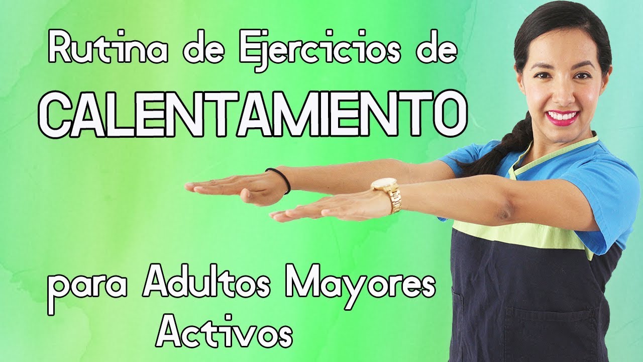 rutina de ejercicios para adultos mayores