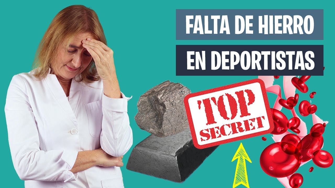 sintomas falta de hierro en deportistas