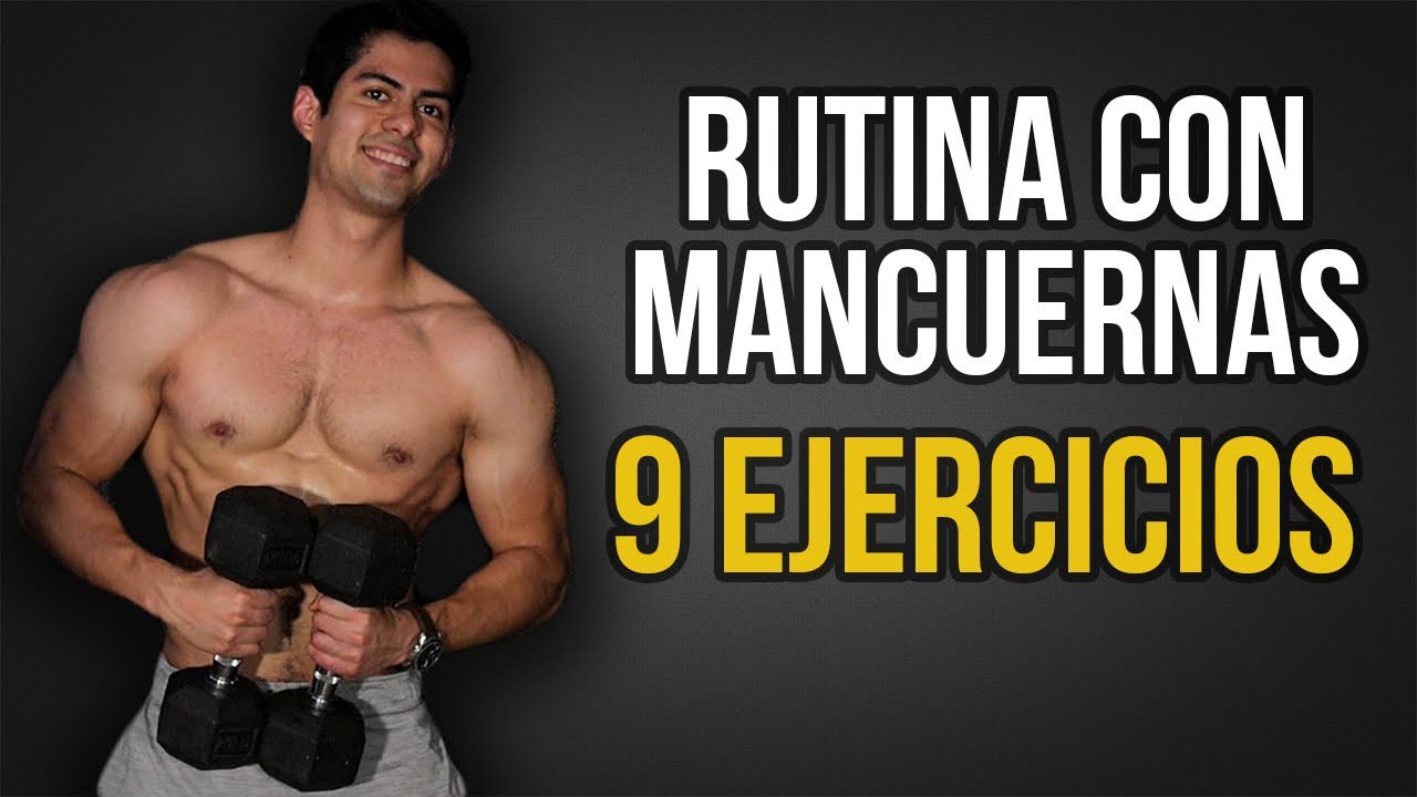 tabla de ejercicios con mancuernas en casa pdf