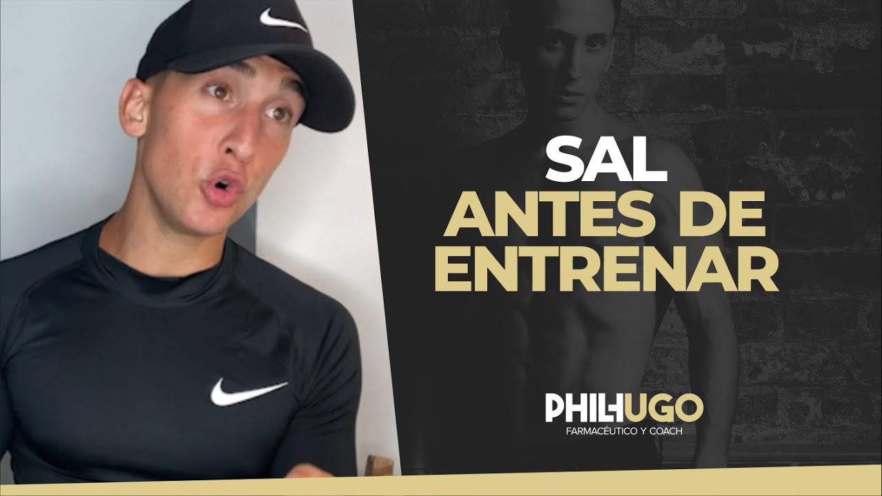 tomar sal antes de entrenar pesas